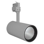 Ledvance Spot LED sur rail D95 Gris 55W 4200lm 24D - 940 Blanc Froid | Meilleur rendu des couleurs 