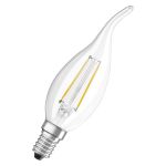 Osram Classic LED E14 Bent-tip candle Filament Claire 2.5W 250lm - 827 Blanc Très Chaud | Équivalent 25W