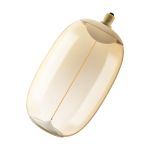 Osram Vintage 1906 LED E27 Special Filament Smoke Tall 12W 500lm - 818 Blanc Très Chaud | Dimmable - Équivalent 40W