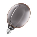 Osram Vintage 1906 LED E27 Globe Filament Smoke 183mm 4W 110lm - 818 Blanc Très Chaud | Dimmable - Équivalent 12W