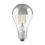 Ledvance  Classic LED E27 Poire Filament Miroir 6.5W 650lm - 827 Blanc Très Chaud | Équivalent 50W