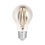 WiZ Smart LED E27 Poire Filament Smoke 6.5W 400lm - 820-850 Variable Blanc | Dimmable - Équivalent 35W
