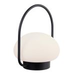 Nordlux Sponge Lampe à batterie Blanc 4.8W 300lm - 827 Blanc Très Chaud | 3 Niveaux De Gradation Dimmable