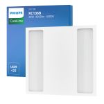 Philips Panneau LED Coreline RC136B 25/34W 3100-4300lm - 840 Blanc Froid | 60x60cm - UGR <22 - Puissance Réglable - Éclairage De Secours 3 Heures