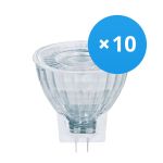 Lot 10x Ledvance Performance Spot LED Réflecteur GU4 MR11 4.2W 345lm 36D - 840 Blanc Froid | Équivalent 35W