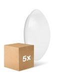 Lot 5x Ledvance Surface Circulaire 400 24W 830 1920lm Blanc IP44 | avec Sensor - Blanc Chaud - Équivalent 2x26W