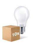 Lot 10x Philips Corepro LED Ampoule E27 Poire Dépolie 7W 806lm - 840 Blanc Froid - Équivalent 60W