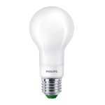 Philips MASTER LED Ampoule Ultra Efficient E27 Poire Dépolie 4W 840lm - 830 Blanc Chaud | Dimmable - Équivalent 60W