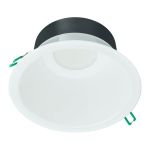 Philips Downlight LED Coreline DN142B Aluminium Blanc 9.8W 1200lm 60D - 840 Blanc Froid | Diamètre 155mm - IP54 - Blanc Réflecteur
