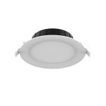 Noxion Downlight LED Hera Plat Encastré Blanc 9W 900lm 80D - 827-830-840 CCT | 146mm - Diamètre 120mm