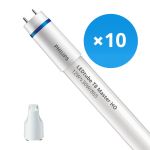 Lot 10x Philips Tube LED T8 MASTER (EM/Direct 230V) High Output 12W 1575lm - 865 Lumière Du Jour | 90cm - Équivalent 30W