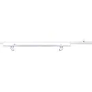 Noxion LED Rail de fixation suspendu NX - Line 50W 8000lm 120D - 840 Blanc Froid | 1500mm - 8 pôles - Dali Dimmable 