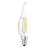 Ledvance Classic LED E14 Bougie Filament Claire 4W 470lm - 827 Blanc Très Chaud | Équivalent 40W