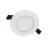 Ledvance Downlight Slim Alu Blanc 8W 800lm 90D - 830 Blanc Chaud | Diamètre 100IP44 