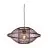 Good&Mojo Suspension Luminaire Maui Bambou Burgundy S | Convient pour 1x E27 