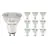 Lot 10x Noxion PerfectColor Spot LED GU10 PAR16 4W 345lm 60D - 930 Blanc Chaud | Meilleur rendu des couleurs - Dimmable - Équivalent 50W