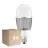 Lot 6x Ledvance LED Ampoule HQL LED P E27 41W 6000lm - 840 Blanc Froid | Équivalent 125W