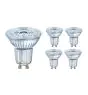Osram Parathom LED GU10 Spot Claire 4.5W 350lm - 940 Blanc Froid | Dimmable - Meilleur rendu des couleurs - 5 pcs  - Équivalent 50W