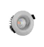 Noxion Spot LED Gimax Aluminium 6W 400lm 36D - 927 Blanc Très Chaud | Diamètre 74mm - IP44 - Meilleur rendu des couleurs - Dimmable