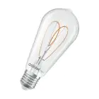 Osram Vintage 1906 LED E27 Edison Filament Claire 7.2W 806lm - 927 Blanc Très Chaud | Meilleur Rendu Des Couleurs - Dimmable - Équivalent 60W