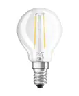 Ledvance Classic LED E14 Poire Filament Claire 2.5W 250lm - 827 Blanc Très Chaud | Équivalent 25W