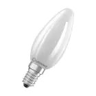 Ledvance LED Classic E14 Bougie Filament Dépolie 2.2W 470lm - 827 Blanc Très Chaud | Équivalent 40W