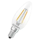 Ledvance Classic LED E14 Bougie Filament Claire 1.8W 250lm - 827 Blanc Très Chaud | Équivalent 25W