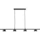 Nordlux Suspension luminaire Rail Clyde 20W 827 350lm 120D Noir - Métal | Dimmable - Blanc Très Chaud