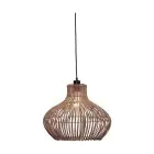 Good&Mojo Suspension Luminaire Kalahari Rattan Brun | Convient pour 1x E27 