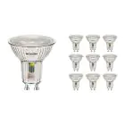 Lot 10x Noxion Spot LED GU10 PAR16 4.8W 450lm 36D - 827 Blanc Très Chaud | Équivalent 50W