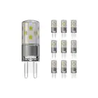 Lot 10x Noxion Bolt LED Capsule G9 3.8W 470lm - 830 Blanc Chaud | Équivalent 40W