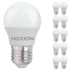Lot 10x Noxion Lucent Classic LED E27 Boule Filament Claire 4.5W 470lm - 827 Blanc Très Chaud | Équivalent 40W