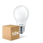 Lot 10x Philips Corepro LED Ampoule E27 Poire Dépolie 4.5W 470lm - 830 Blanc Chaud | Équivalent 40W