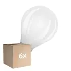 Lot 6x Osram Classic LED E14 Boule Filament Dépolie 5.5W 806lm - 840 Blanc Froid | Dimmable - Équivalent 60W