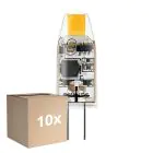 Lot 10x Philips LED Capsule CorePro G4 Claire 1W 100lm - 827 Blanc Très Chaud | Équivalent 10W 