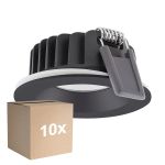 Voordeelpak 10x Ledvance LED  SPOT AIR FIX Aluminium  6W 480lm 36D - 927 Zeer Warm Wit | Zaagmaat 68mm - IP65 - Beste Kleurweergave -  Dimbaar