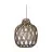 Good&Mojo Hanglamp Mendoza Bamboe Burgundy L | Geschikt voor 1x E27 